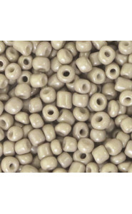 Seed beads 8/0 (3mm) Soft taupe